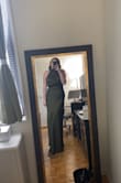 Fit like a glove! Got so many compliments. Well made and beautiful olive color. My only advice is to make sure you have a good steamer for the wrinkles! - Erin C.