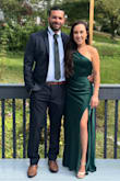 I've never felt prettier in a dress. Although I had to get it adjusted because it was a bit long, I still loved this dress! I couldn't find anything that would hide my mom pouch and this dress did a perfect job!!! Got tons of compliments. - Alara P.