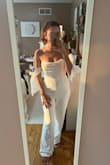 I absolutely love this jumpsuit! I can't wait to wear this for my rehearsal dinner! Fits like a glove! - Carissa J.