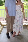 Wore this for my wedding shower and LOVED it! Such a cute 2-piece set. A tiny bit long on me since I'm 5'3" but still okay :) - Alyssa L.