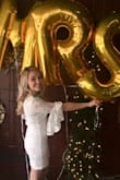 This dress was perfect for my bridal shower! Everybody complimented how beautiful it was and I felt like a princess in it! - Teresa P.