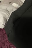 My dress came ripped/torn at the seam right below the zipper.  The material otherwise feels nice and it's stretchy. - Sakiroh T.