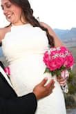 I was prego at the time, it fit great! everyone loved the dress - Kayla A.