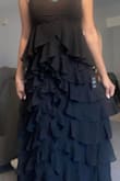 This dress is really pretty. It fits nicely. I did order a large, a size bigger than it was recommended. I love the adjustable straps and side zipper. - Naureen S.