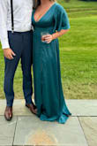 Loved this dress for a wedding I went too. It fit great was just a little long even with heels on, I was tripping on the dress. But I did have time to get it altered. - Emma L.