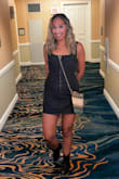 Super cute, fit great, comfortable enough to wear all night, and true to size. A great affordable option to some more expensive denim dresses! - Angela M.