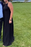 Loved this dress. It felt great on and was flattering. I had to take it to get hemmed as I don't wear very high heels and am 5'7. - Stacey M.
