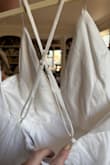 Dress was beautiful but had to sew the strap on the right way. It was twisted and my daughter couldn't wear it until I fixed it. - Crimson B.