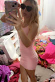 I think it was very cute it just didn't fit well in the back the sides kept coming up and that's what I didn't like but I wouldn't have chosen another dress I loved it and it came in quick - Gabby M.
