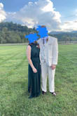 I ordered this for a fall wedding and it was such a hit! I live in the south so it was still warm (80 degrees) and the dress was very comfortable in the heat! I am a little self-conscious about my stomach area and I felt the dress hid it well! - Sarah M.