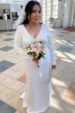 Bought this dress for a court wedding and it fit perfectly. - Cynthia D.
