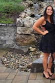Loved this dress overall and felt comfortable in it all night. But I originally bought a large and had to exchange it for an XL. The straps were loose so I got them adjusted to be tighter. - Cassandra S.