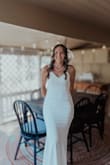 I purchased this dress for my elopement in the forest, and it was perfect! Fit like a glove, and the material was great quality! - Holly R.