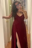 I was nervous and fell between sizes - but the Large was perfect for me! Wanted to post for anyone in a similar boat :) - Tania R.