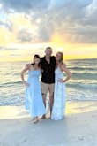 I wore this for dinner on a family beach vacation. It was light and comfortable and worked perfectly for our family pictures! - Lisa R.
