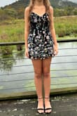 My daughter picked this and I didn't think it would be my favorite but it ended up being perfect. Great fit and gorgeous detailing! - Emilee K.