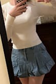 The style is ok and it is not too seethrough. It would be good as a basic shirt but wasn't my vibe. - Marie S.