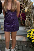 This dress was perfect for HOCO, it didn't ride up which was my worry! - Dustin G.