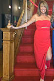 This dress was beautiful, great material. Wore it to my neice's wedding. I received tons of compliments. - Dana F.