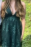 This was the perfect dress for a fall hoco. - Molly B.