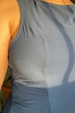 I ordered this dress at the end of August. It fit great, the opening at the back was a little gappy but nothing I couldn't fix with a few stitches. Dress was wrinkly, as expected, but otherwise perfectly fine. I hung it up and put it in the closet. When I took it out now in early October and tried it on to see where I needed to sew, some of the seams on the bust were ripped! It is not too small for me, and I haven't touched it in six weeks. Super disappointed as my return timeframe has passed and the event is this weekend. - Maggi R.