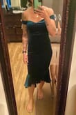This dress is great! Comfortable, flattering in the right places, and good quality. Love the stretch without sacrificing quality. - Victoria A.