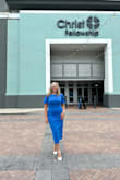I really like this dress. Fits perfectly for attending the church. I recommend to buy it now! While there are still available sizes - Liubov S.