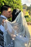 When you search everywhere and find the perfect veil for your wedding. I love Lulus it's always the perfect choice for any occasion. Even for my special day - Ianthe V.