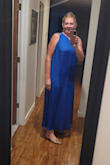 I knew when I saw this dress that I wanted to wear it to my niece's wedding. The elegance of the style and flow was perfect for a day wedding, food, dancing with the stars. I followed the size chart and ordered an XXL per the chart.  I normally wear L or XL.  Definitely it was too big so I ordered both a L and XL in order to have a dress for our departure.  I kept the L and wore without the tie belt. This is my first order with Lulus, it will not be the last. Thank you for having this dress available, I love it. - Stephanie C.