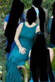 I got so many compliments wearing this dress to my sisters wedding. It fit beautifully and was the perfect color. My only complaint is it's a little snug at the calves (weird spot, I know). I was in cowgirl boots and working at their wedding (as their photographer) so I realized I couldn't take as large a stride as I'm used to. Not a big deal, but something to consider when choosing a shoe to go with. - Tay F.
