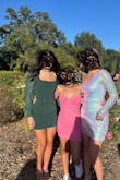 My daughter absolutely loved this dress. She wore it for homecoming. It is the perfect length for a 5'6 girl and it can be scrunched up or down for more/less length. I highly recommend this dress for any occasion. - Connie G.