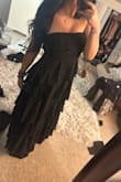 Absolutely love this dress! It's so comfortable and very flattering! Had to return because even with my highest heels it was still too long and I didn't have time to get it hemmed before the wedding. - Justine G.