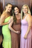 Fit perfectly and love the color! It was the perfect dress for a baby shower and a brunch with friends. - Caitlyn D.