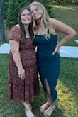 Wore this to a wedding. I usually fill out the bust area of most tops, but I didn't quite on this one. I used safety pins to make the straps a little tighter for more support and it was perfect. - Julia J.