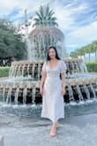 I love this dress very much. It fits perfectly and has a great quality. - Carmelita G.