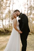 Wedding dress shopping for me was dreadful and discouraging. I bought this dress on a whim because it just felt right and I can confidently say I have never felt more beautiful in a dress. 10/10 - Dalaina L.