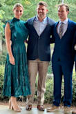 I love this dress! I wore it to a rehearsal dinner. I got so many compliments on it. The material is really silky smooth and has almost a sheen to it. I felt like a million bucks. - Leslie O.
