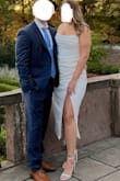 This dress fits perfectly in all the right places; bought this for my engagement photo shoot and it's worth every penny! - Brittney W.