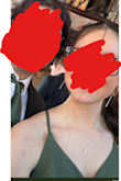 I wore these for a wedding where I was in the bridal party. They are long (the picture depicts them well) but with my long dress they accentuated it so well and it was GORGEOUS. - Sydney V.