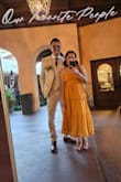 I'm 4'10" so I had to hem the length, but I think it just made the dress more perfect. It was a little loose around the bust, but overall, it fit great. I received so many compliments. The color is so beautiful and it made me feel like a cempasúchil everytime I put it on. I am absolutely in love with this dress! - Kassandra A.