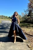 The dress was absolutely perfect for a fall wedding. The shoulder straps were a bit tight but I loved the fit overall. I got many compliments. Favorite part - pockets!!! :) - Olga K.