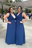 I purchased this dress along with my sisters to match for our brother's wedding. To being, the shipping was extremely fast. We had to process a return for one of our 3 dresses and the exchange also was extremely fast. Well for so many compliments on the dresses. All day, I was super comfy in my dress while looking lovely. Lulus has a customer for life in me! - Andrea R.