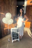 I loved this dress so much! It was so comfortable, fit great, and was so beautiful on! I wore it to my rehearsal dinner and got so many compliments! I also loved that it wasn't see-through so I didn't have to worry about what I wore underneath! I'm not the biggest chested girl, so it did make me look slightly flatter chested than I would've liked. But, I still loved everything about it! - Courtney M.