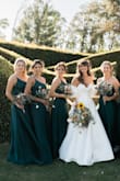 I bought this dress to see the quality and feel so I could use it for my bridesmaid's dresses. And I'm so glad I did, the dress is so lovely and looks great. YAAAY I'm so happy!! I will be ordering more for all my girls.
UPDATE!!
Bought all 6 of my bridesmaids these dresses and they looked and felt gorgeous :)
So happy with the colour, quality and overall look on each of them. Thank you! - Kelly H.