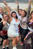 This top was perfect for my bachelorette party - Last Disco theme! Top was soft, comfortable, could wear a bra with it! It was perfect! - Dana F.