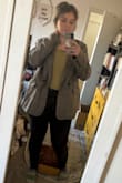 Blazers can be hard to shop for and even more so when purchasing online. This tweed blazer fits me perfectly and is so cute. It's a slimmer fit with a bit more length, just the look I was going for. The perfect blend of slightly boxy and feminine! I love it and can't wait to wear it throughout the fall season and into winter. - Alix D.