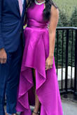 Loved this dress. I usually get small from lulus without issue. This dress was definitely on the tighter side but not bad. I ironed out the pleats as much as I could to make sure the dress was more flowy. It's a nice thick fabric and definitely feels high quality. - Puja P.