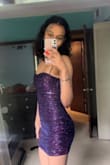 I'm normally an XS but after reading reviews I went with small and it was perfect. The material and design looked amazing and I got so many compliments. If you're on the fence just get it, it came so fast too. - Althea F.