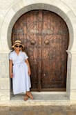 I got this dress for my vacation in Tunisia. OMG, it was perfect. The color, the fit, the pockets, it's modest and comfortable. You can style it to fit your location or event. Highly recommend. - Patrice D.