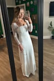 Loved this dress for my wedding. Was so beautiful and classic! - Kimberlyn C.